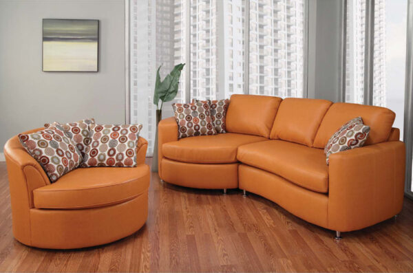 9905 - Leather Sofa Tango Russet